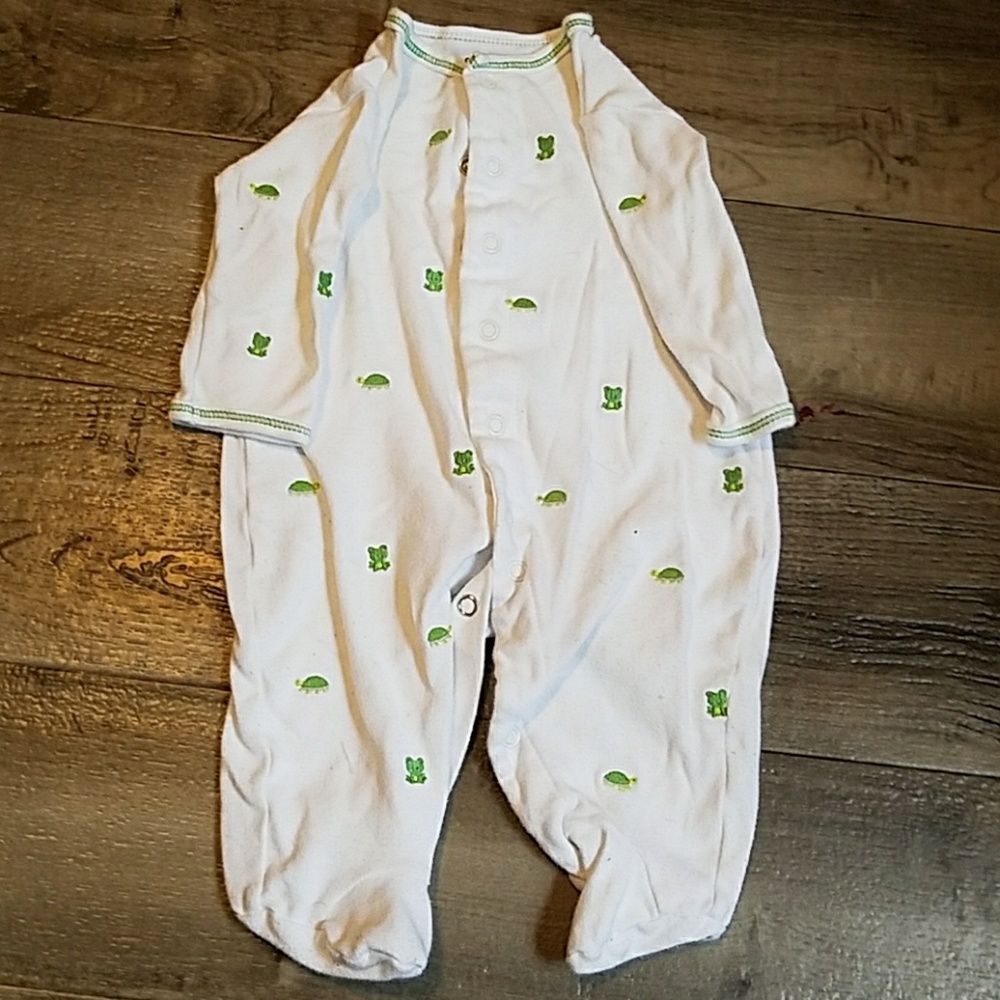 Frog and turtle pajamas